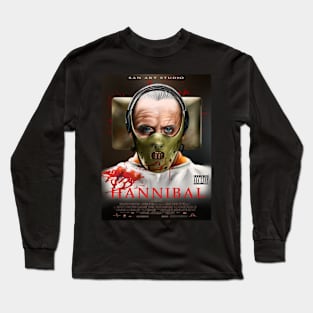 Hannibal Lecter, artwork Long Sleeve T-Shirt